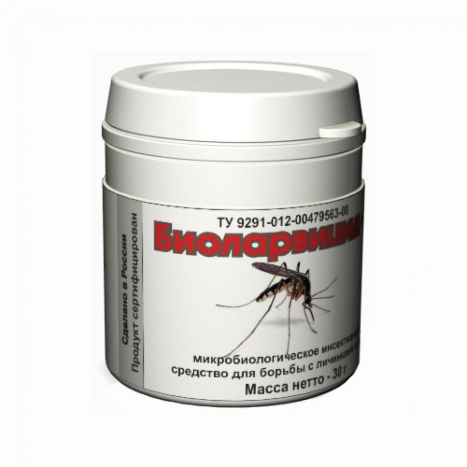 Уничтожитель личинок комаров биологический Биоларвицид-30