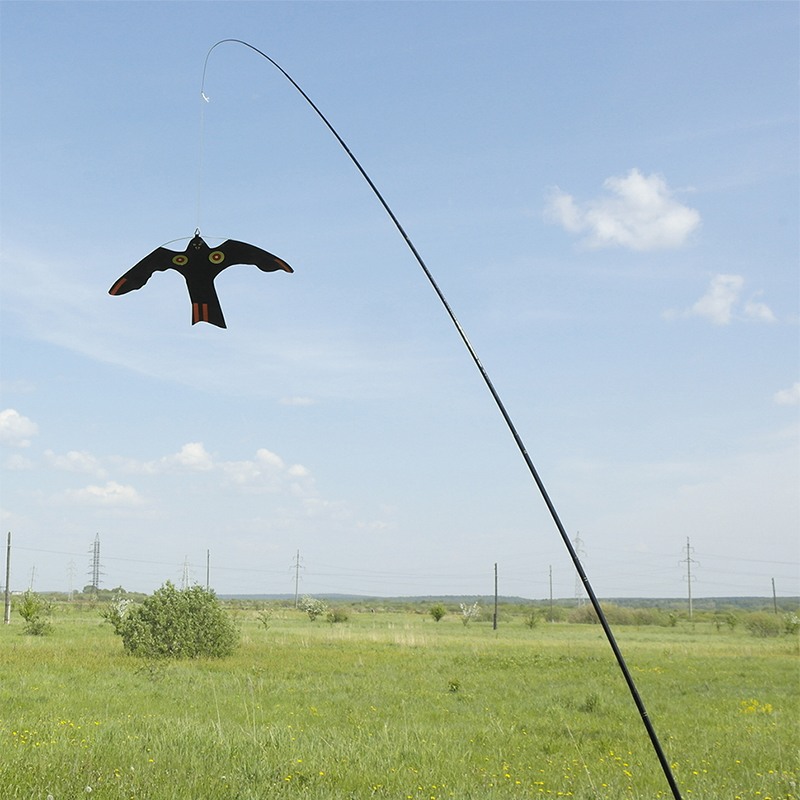 Динамический отпугиватель птиц SITITEK Хищник с флагштоком 4,5 м (комплект)